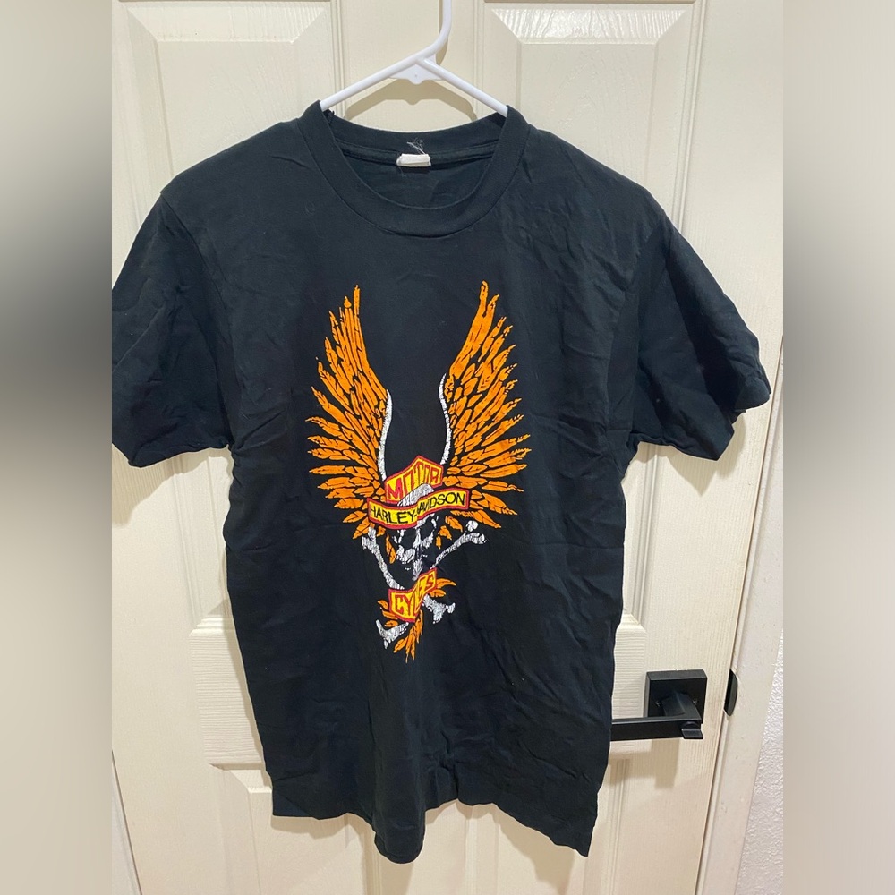 Vintage-style Harley Davidson T-Shirt size L
